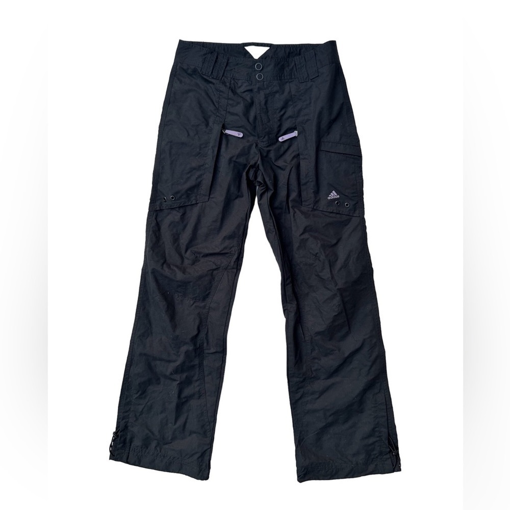 ADIDAS black tracker pants size S